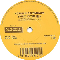 Norman Greenbaum Spirit In The Sky / Milk Cow USED VINYL 7INCH 45 RPM SINGLE