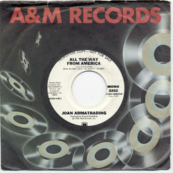 Joan Armatrading All The Way From America Vinyl 7" USED