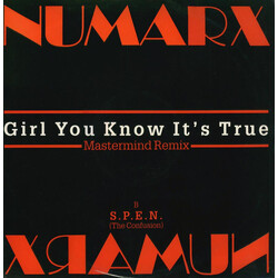 Numarx Girl You Know It's True (Mastermind Remix) USED VINYL 12INCH 45 RPM