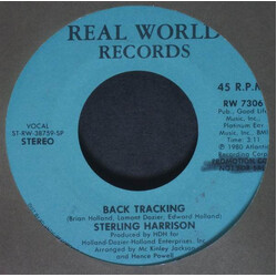 Sterling Harrison Back Tracking USED VINYL 7INCH 45 RPM SINGLE PROMO STEREO MONO