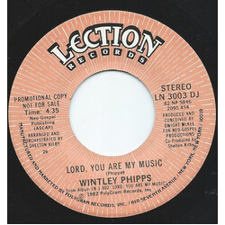 Wintley Phipps Lord, You Are My Music USED VINYL 7INCH 45 RPM PROMO STEREO