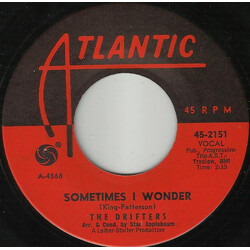 The Drifters Sometimes I Wonder / Jackpot USED VINYL 7INCH SINGLE 45 RPM