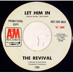The Revival (4) Let Him In USED VINYL 7INCH 45 RPM SINGLE PROMO