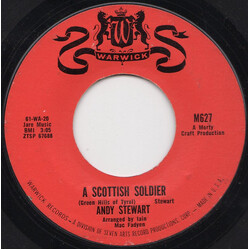 Andy Stewart A Scottish Soldier USED VINYL 7INCH 45 RPM