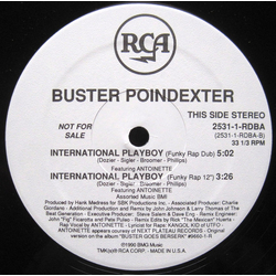 Buster Poindexter International Playboy Vinyl 12" USED