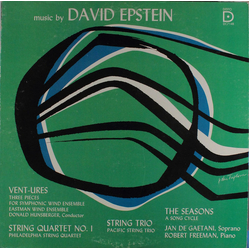 David Epstein Music By David Epstein Vinyl LP USED