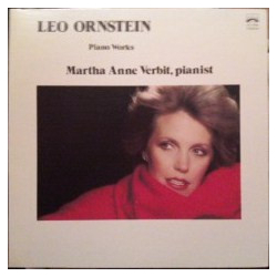 Leo Ornstein / Marthanne Verbit Piano Works Vinyl LP USED