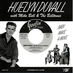 Huelyn Duvall / Mike Bell & The Belltones Baby, Make A Move USED VINYL 7INCH