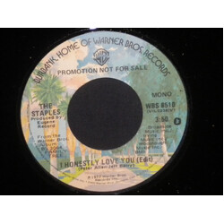 The Staples I Honestly Love You USED VINYL 7INCH 45 RPM PROMO STEREO MONO