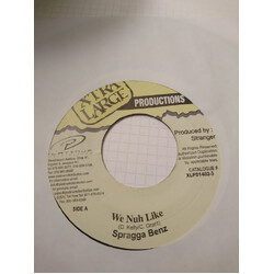 Spragga Benz We Nuh Like USED VINYL 7INCH 45 RPM REISSUE