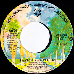 Rod Stewart I Was Only Joking (Edit) VINYL 7" USED