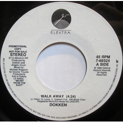 Dokken Walk Away Vinyl 7" USED