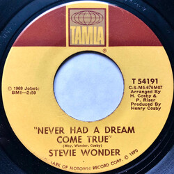 Stevie Wonder Never Had A Dream Come True USED VINYL 7INCH 45 RPM