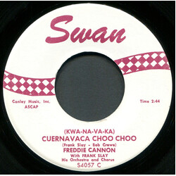 Freddy Cannon (Kwa-Na-Va-Ka) Cuernavaca Choo Choo / Happy Shades Of Blue USED VINYL 7INCH 45 RPM