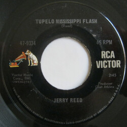 Jerry Reed Tupelo Mississippi Flash USED VINYL 7INCH 45 RPM SINGLE