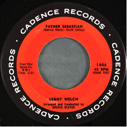 Lenny Welch Father Sebastian USED VINYL 7INCH 45 RPM