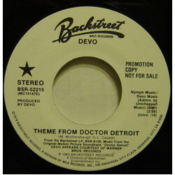 Devo Theme From Doctor Detroit USED VINYL 7INCH 45 RPM PROMO STEREO