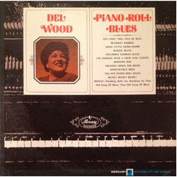 Del Wood Piano Roll Blues Vinyl LP USED