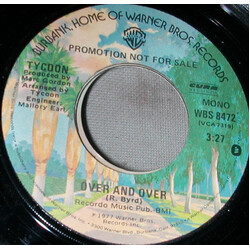 Tycoon (3) Over And Over USED VINYL 7INCH 45 RPM PROMO STEREO MONO