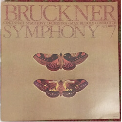 Anton Bruckner / Cincinnati Symphony Orchestra / Max Rudolf Symphony No. 7 Vinyl LP USED
