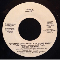 Smokey Robinson I've Made Love To You A Thousand Times USED VINYL 7INCH 45 RPM SINGLE PROMO