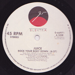 Oran 'Juice' Jones Rock Your Body Down USED VINYL 12INCH 45 RPM