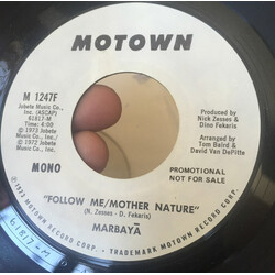 Marbaya Follow Me / Mother Nature USED VINYL 7INCH 45 RPM PROMO STEREO MONO