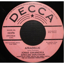 Jonas Gwangwa And African Explosion Afradellic USED VINYL 7INCH 45 RPM PROMO