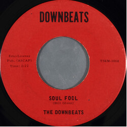 Down Beats (2) Soul Fool / I Can't Hear You No More USED VINYL 7INCH 45 RPM SINGLE