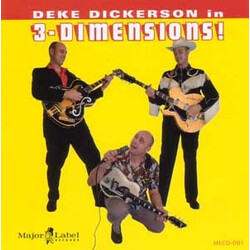 Deke Dickerson In 3-Dimensions! Vinyl LP USED