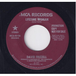 David Frizzell Lifetime Woman USED VINYL 7INCH 45 RPM PROMO