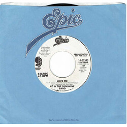 KC & The Sunshine Band Love Me USED VINYL 7INCH 45 RPM SINGLE PROMO