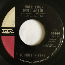 Johnny Rivers Under Your Spell Again USED VINYL 7INCH SINGLE 45 RPM
