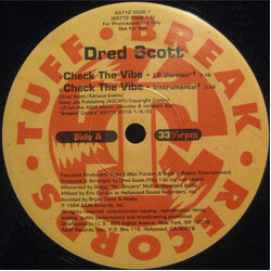 Dred Scott Check The Vibe VINYL 12" USED