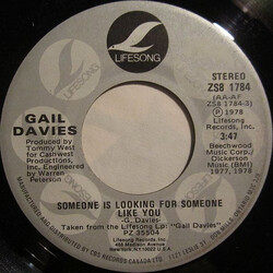 Gail Davies Someone Is Looking For Someone Like You / Soft Spoken Man USED VINYL 7INCH 45 RPM