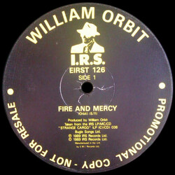 William Orbit Fire And Mercy VINYL 12" USED