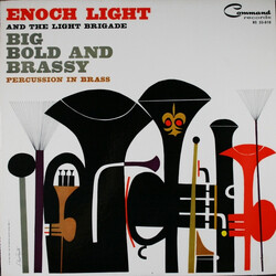 Enoch Light And The Light Brigade Big Bold And Brassy Percussion In Brass Vinyl LP USED