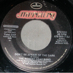The Robert Cray Band Don't Be Afraid Of The Dark USED VINYL 7INCH 45 RPM PROMO