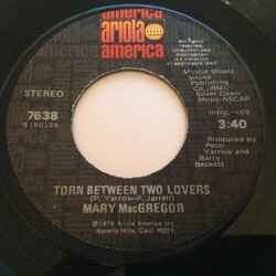 Mary MacGregor Torn Between Two Lovers / I Just Want To Love You USED VINYL 7INCH 45 RPM SINGLE