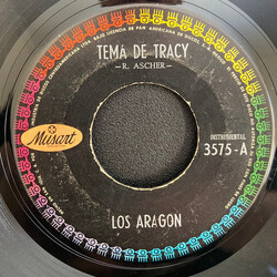 Los Aragón Tema De Tracy USED VINYL 7INCH 45 RPM