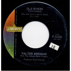 Walter Brennan / The Johnny Mann Singers Old Rivers USED VINYL 7INCH 45 RPM SINGLE