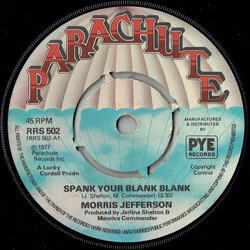Morris Jefferson Spank Your Blank Blank USED VINYL 7INCH 45 RPM