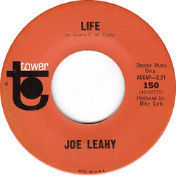 Joe Leahy Life / Pink Powder Puff USED VINYL 7INCH 45 RPM SINGLE