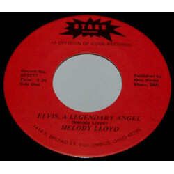 Melody Lloyd Elvis, A Legendary Angel / Forget Me Never Vinyl 7" USED