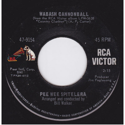 Pee Wee Spitelera Wabash Cannonball / Detour Vinyl 7" USED