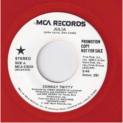 Conway Twitty Julia USED VINYL 7INCH 45 RPM PROMO