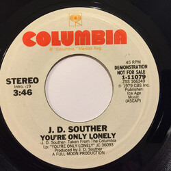 John David Souther You're Only Lonely USED VINYL 7INCH 45 RPM SINGLE PROMO
