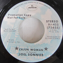 Jo-El Sonnier Cajun Woman USED VINYL 7INCH 45 RPM PROMO STEREO MONO