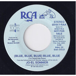 Jo-El Sonnier (Blue, Blue, Blue) Blue, Blue USED VINYL 7INCH 45 RPM PROMO