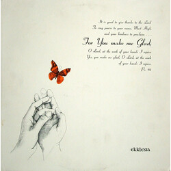 Ekklesia (4) For You Make Me Glad Vinyl LP USED